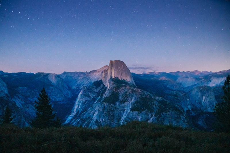 Best Things to do in Yosemite National Park: Stargazing at Glacier Point