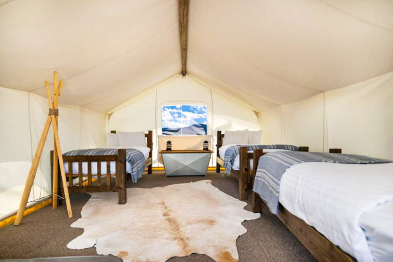 Best Yellowstone National Park Hotels: Under Canvas Yellowstone