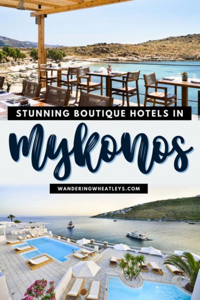 Cool Boutique Hotels in Mykonos, Greece