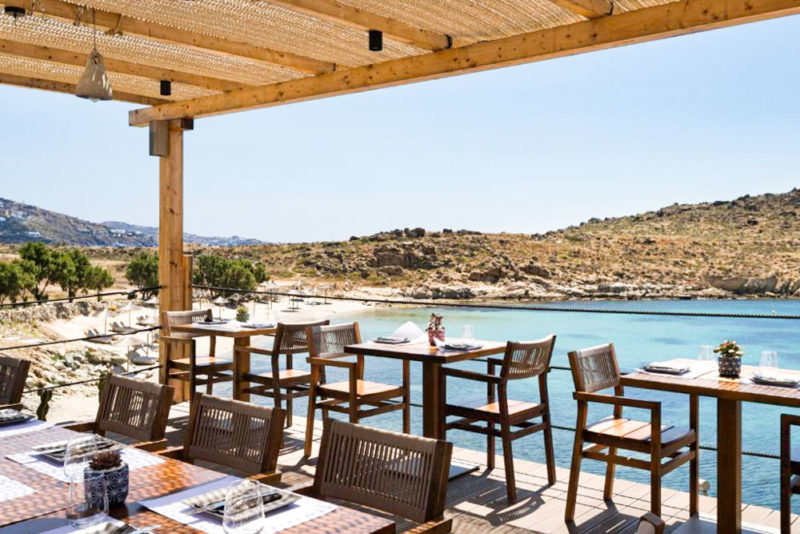 Cool Hotels in Mykonos, Greece: Casa Del Mar Mykonos Seaside Resort