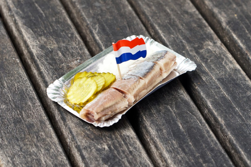 Cool Things to do in Amsterdam: Raw Herring