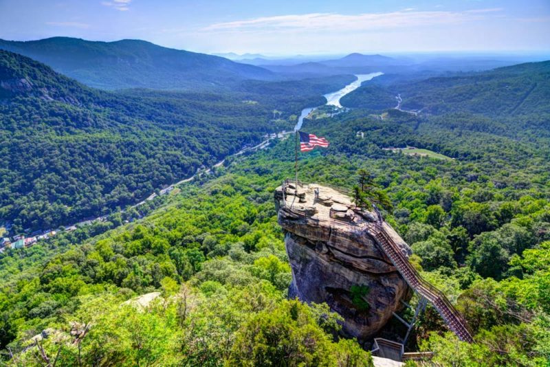 Cool Things to do in Asheville: Picnic at the Top of a Mountain Summit