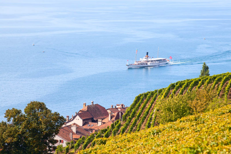 Cool Things to do in Geneva: Cruise across Lake Geneva