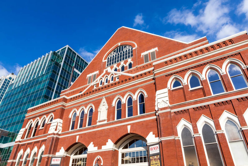 Cool Things to do in Nashville: Ryman Auditorium