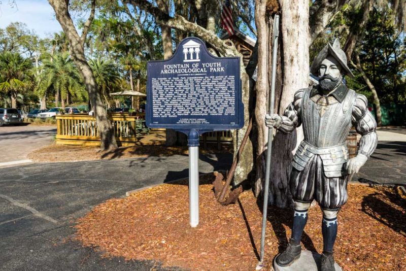 Fun Things to do in St. Augustine: Ponce de Leon’s Fountain of Youth Archaeological Park
