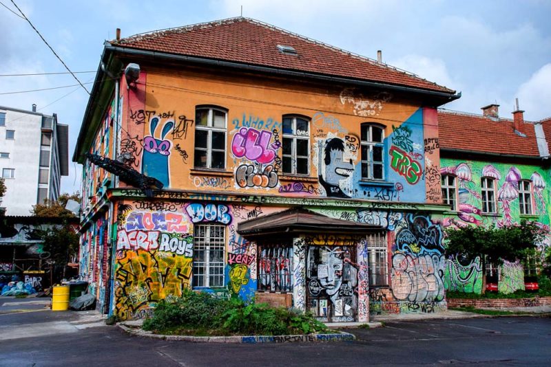 Ljubljana Things to do: Chase Street Art and Graffiti