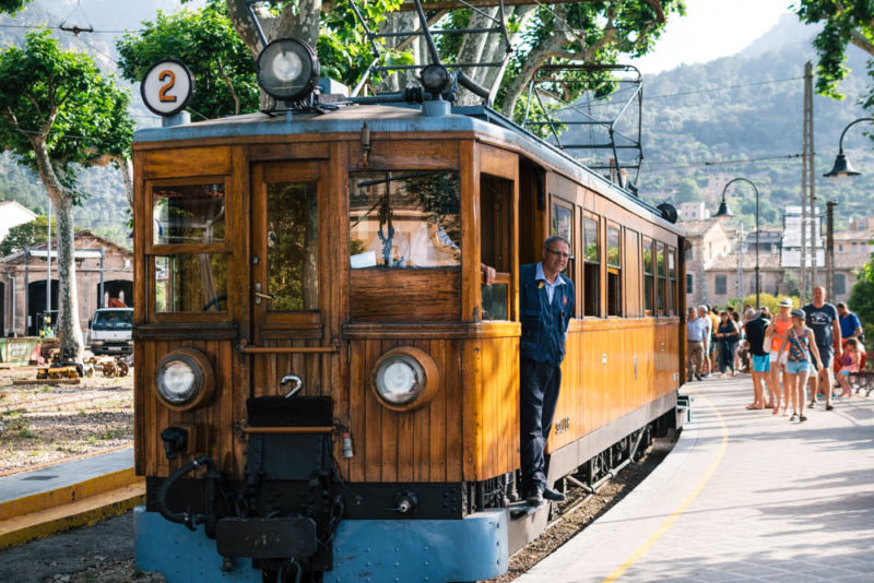 Majorca Things to do: Vintage Train to Soller