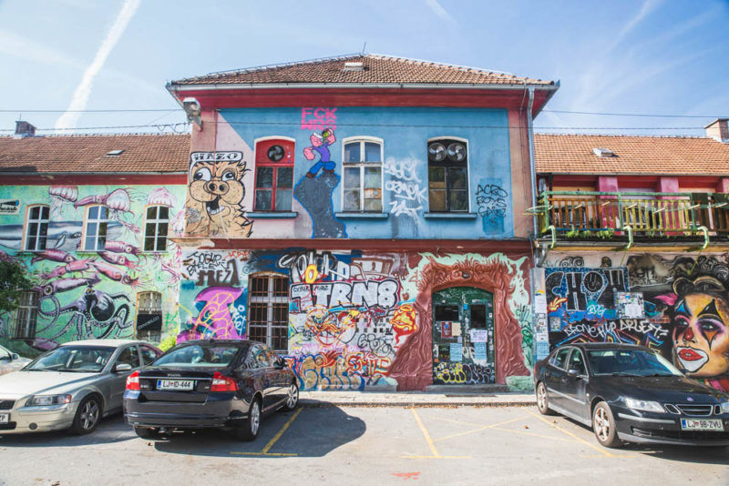 Must do things in Ljubljana: Chase Street Art and Graffiti