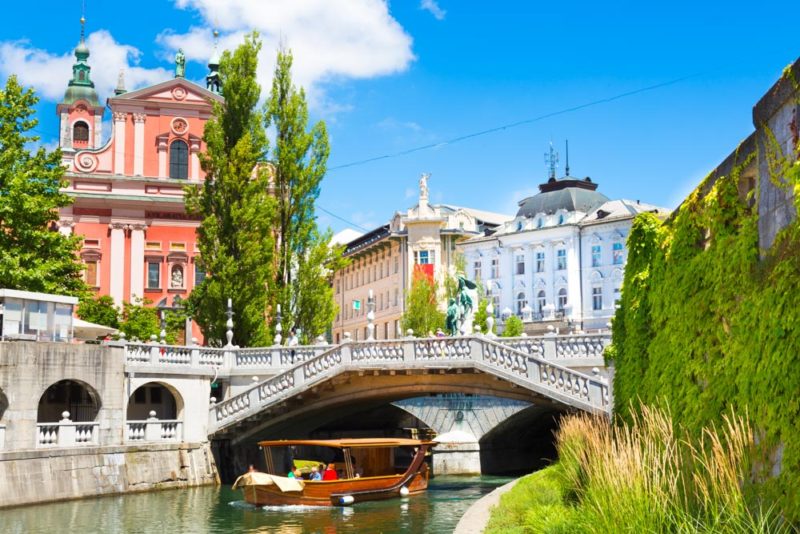 Must do things in Ljubljana: Cruise Along the Ljubljanica River