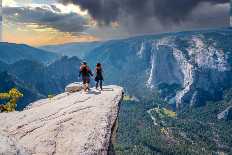 Unique Things to do in Yosemite National Park: Selfie at Taft Point