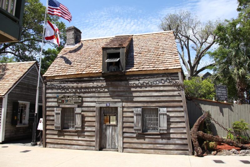 What to do in St. Augustine: Oldest Wooden Schoolhouse