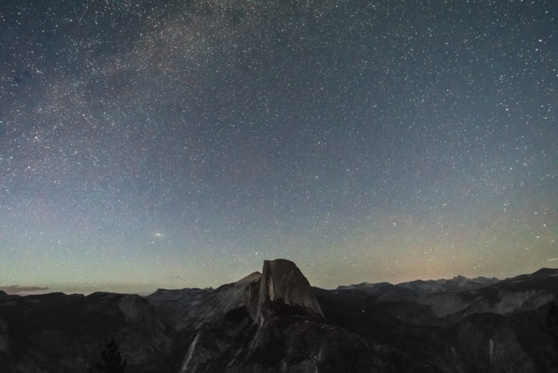 What to do in Yosemite National Park: Stargazing at Glacier Point