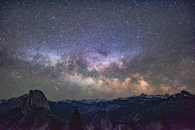 Yosemite National Park Bucket List: Stargazing at Glacier Point