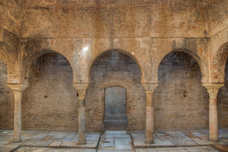 Best Things to do in Granada: Oldest Arab Bath in Granada at El Bañuelo