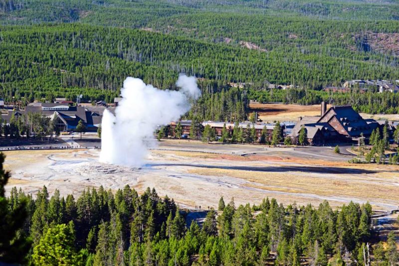 Best Things to do in Yellowstone National Park: Watch Old Faithful Geyser Erupt