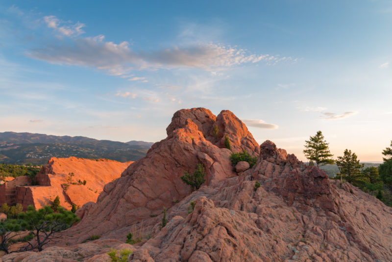 Colorado Springs Things to do: Hike the Red Rock Canyon