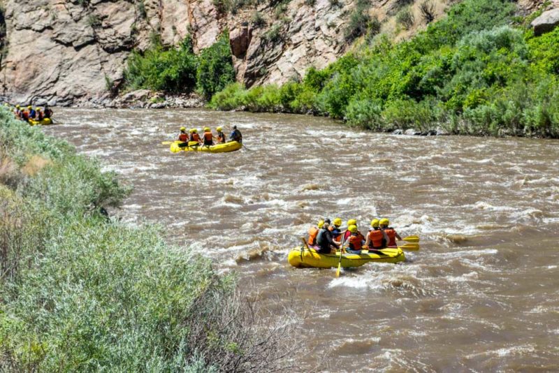 Colorado Springs Things to do: Whitewater Rafting Down the Arkansas River