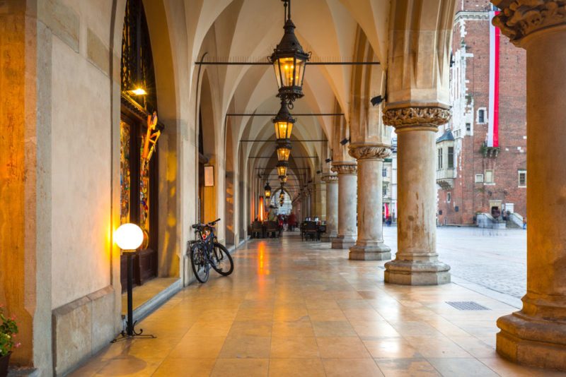 Cool Things to do in Krakow: Shopping at the Cloth Hall