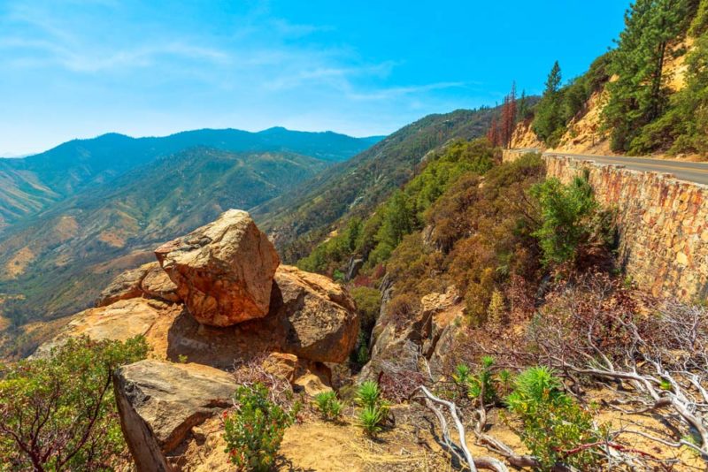 Cool Things to do in Sequoia National Park: Drive Along Kings Canyon Scenic Byway