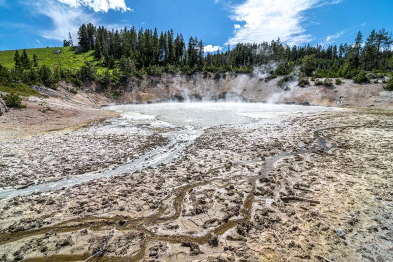 Cool Things to do in Yellowstone National Park: Mud Volcano