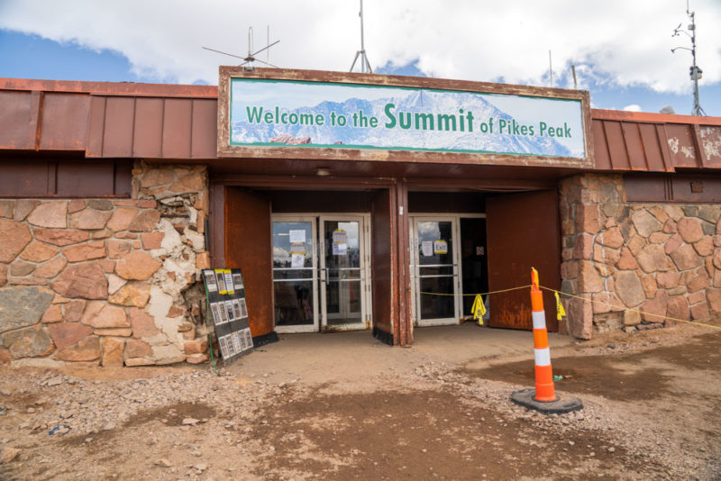 Fun Things to do in Colorado Springs: Donut at the Top of Pikes Peak