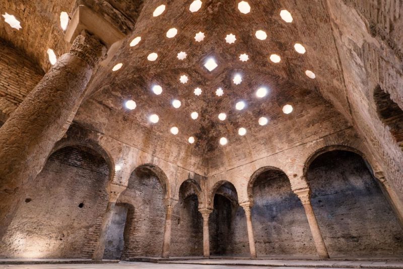 Granada Things to do: Oldest Arab Bath in Granada at El Bañuelo