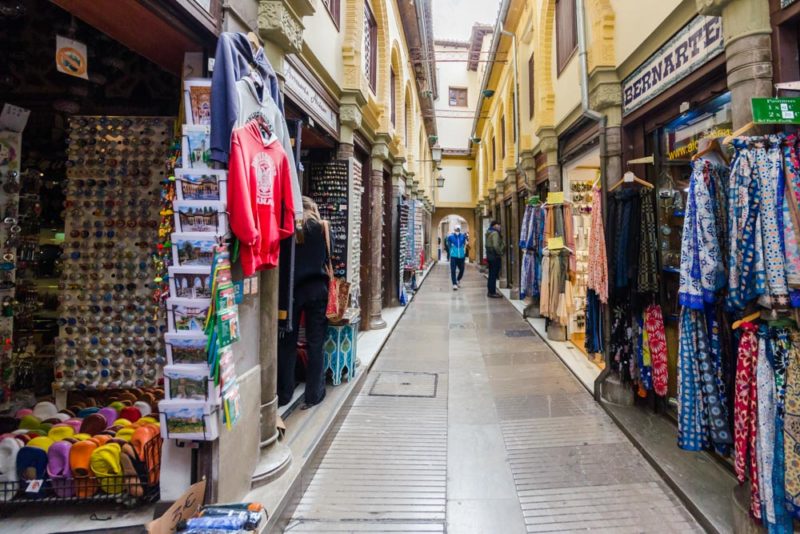 Granada Things to do: Shop ‘til you Drop at Plaza Bib-Rambla & the Alcaiceria Market