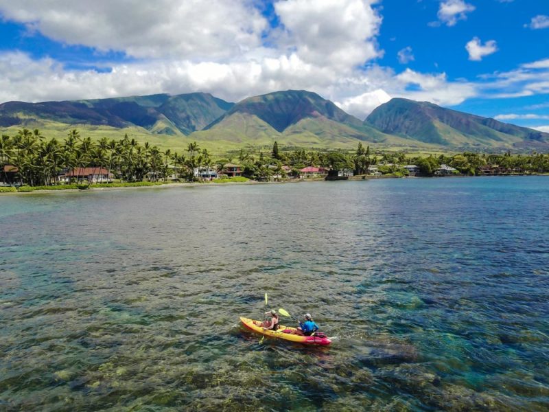 Kayaking in Maui