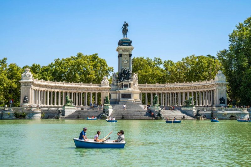 Madrid Bucket List: Parque Buen Retiro
