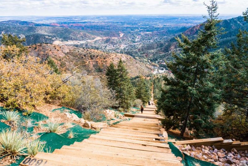 Must do things in Colorado Springs: Top of the Manitou Incline