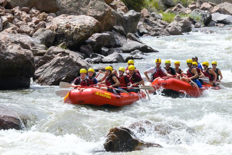 Must do things in Colorado Springs: Whitewater Rafting Down the Arkansas River