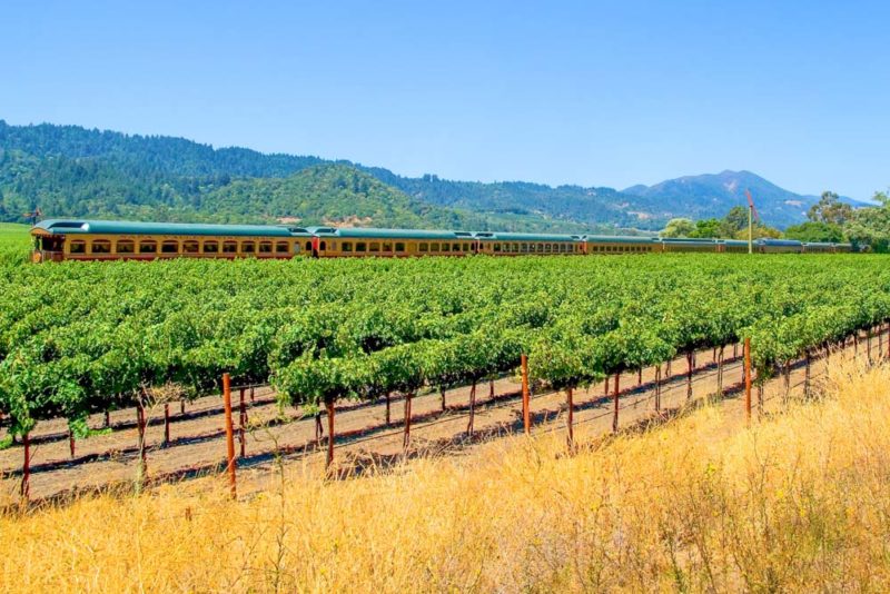 Must do things in Napa Valley: Napa Valley Wine Train