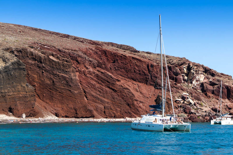 Oia Things to do: Sail across the Caldera