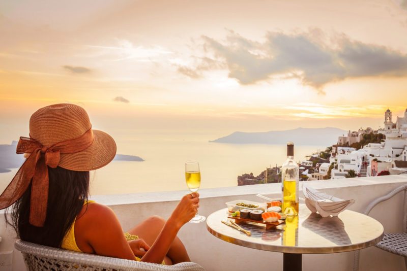 Oia Things to do: Sunset Wine Tour