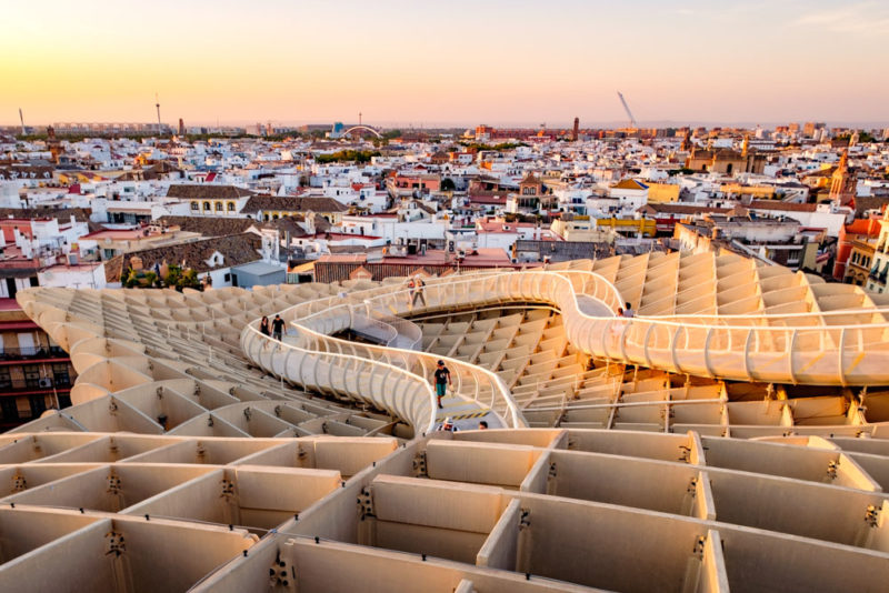 Seville Things to do: Largest Wooden Structure in the World