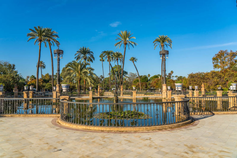 Seville Things to do: Maria Luisa Park