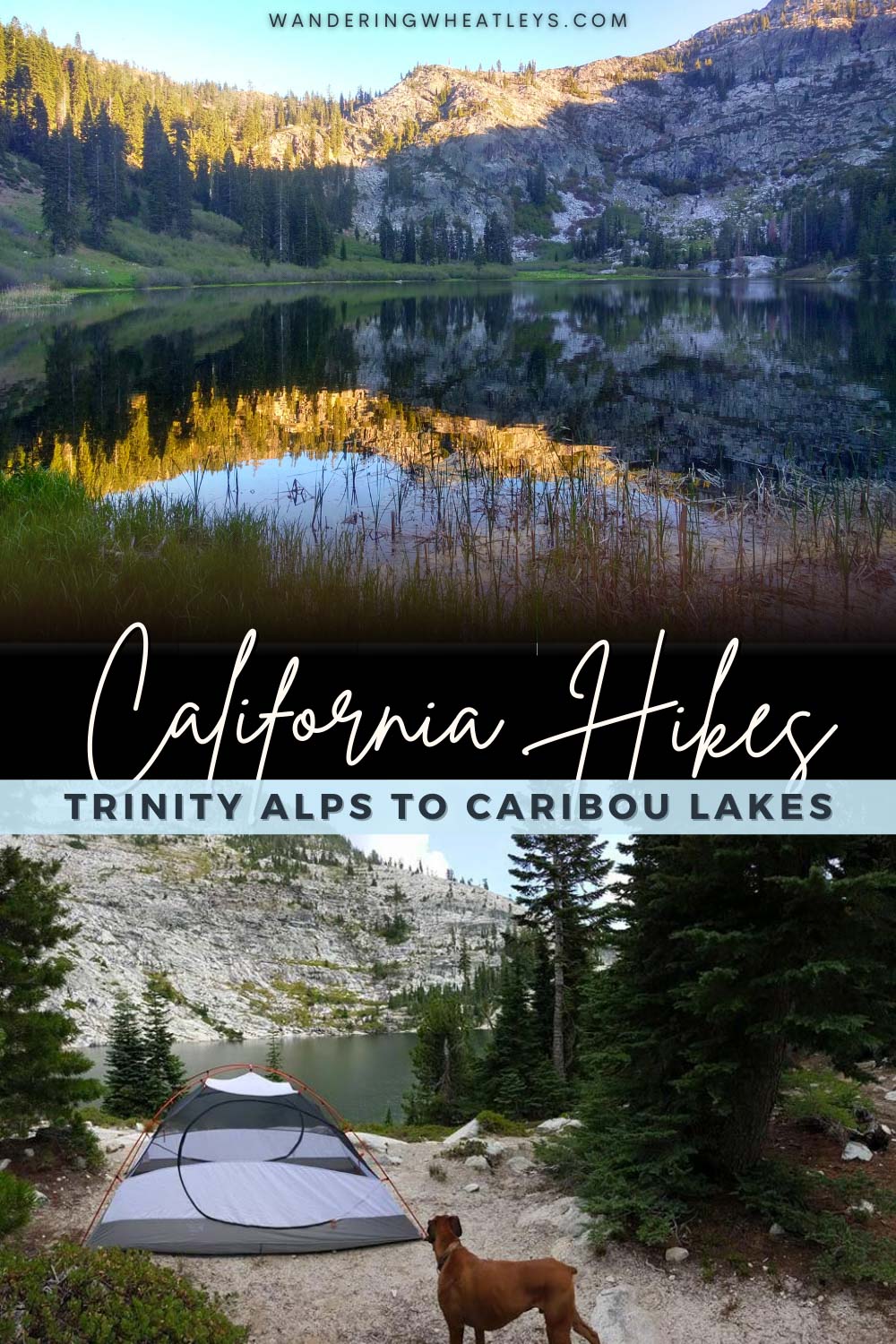 Trinity Alps Hike to Caribou Lakes