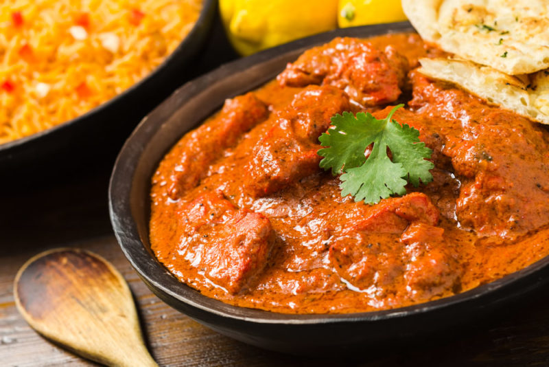 Unique Things to do in Glasgow: Tikka Masala Curry