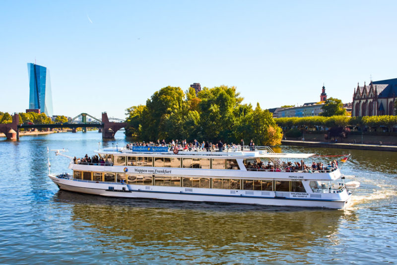 What to do in Frankfurt: Cruise on the Main River