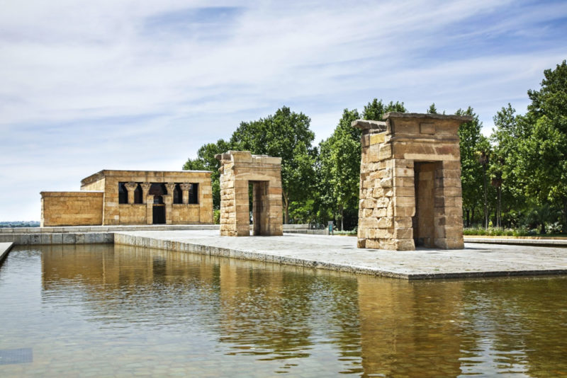What to do in Madrid: See an Egyptian Temple