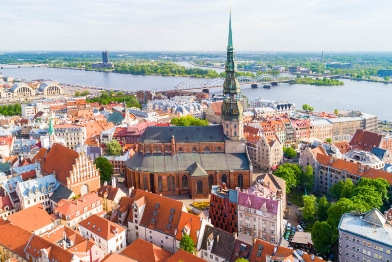 What to do in Riga: View from the Top of St. Peter’s Church