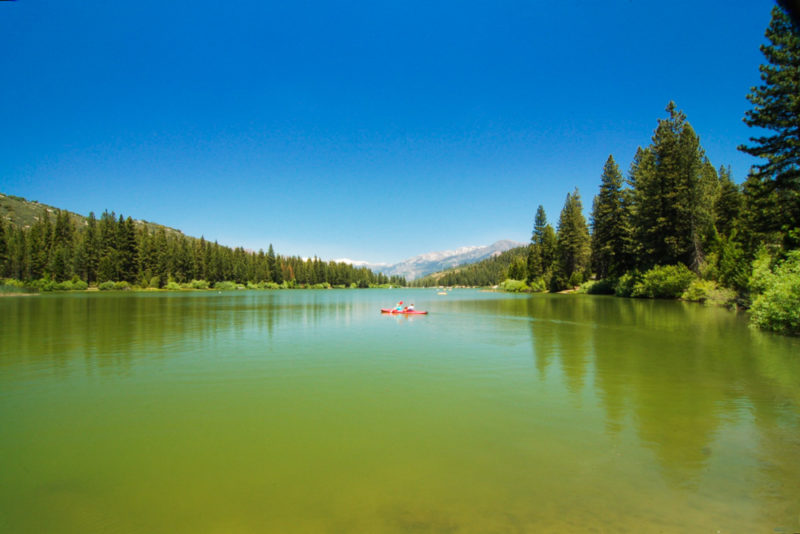 What to do in Sequoia National Park: Paddling, Fishing, and Swimming at Hume Lake