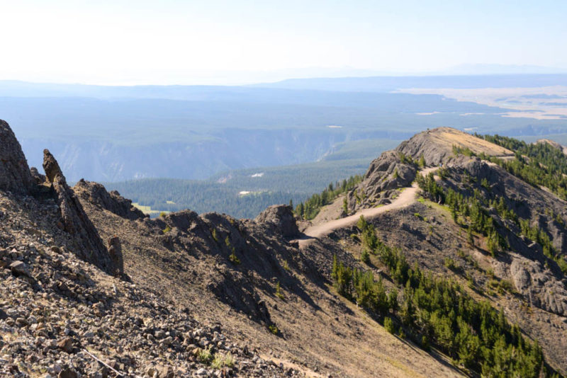 What to do in Yellowstone National Park: Hike to the Top of Mount Washburn
