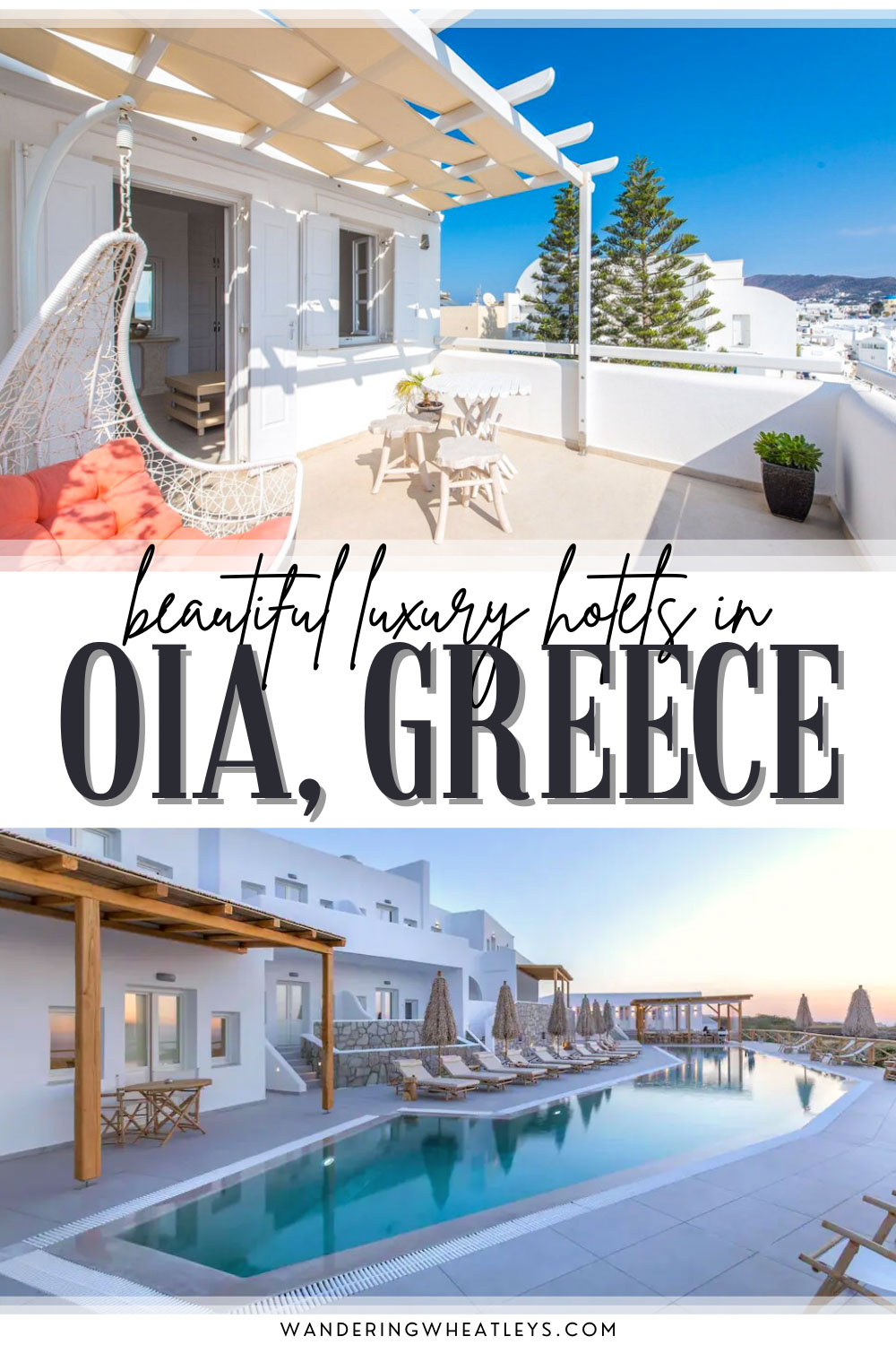 Cool Luxury Hotels in Oia, Greece