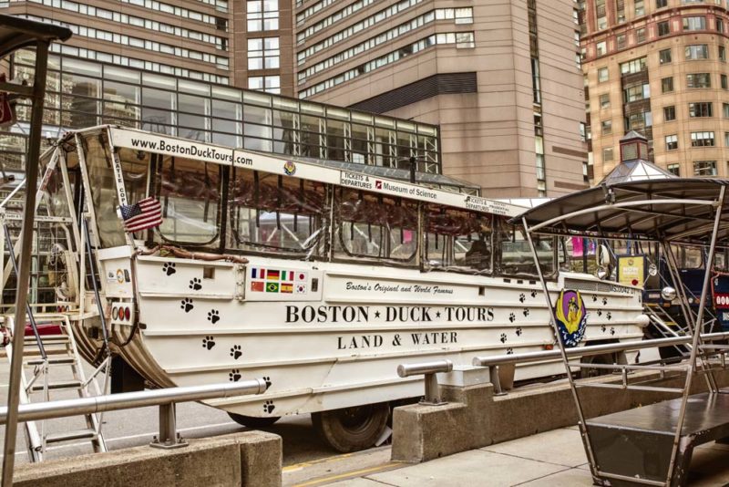 Cool Things to do in Boston: Duck Tour