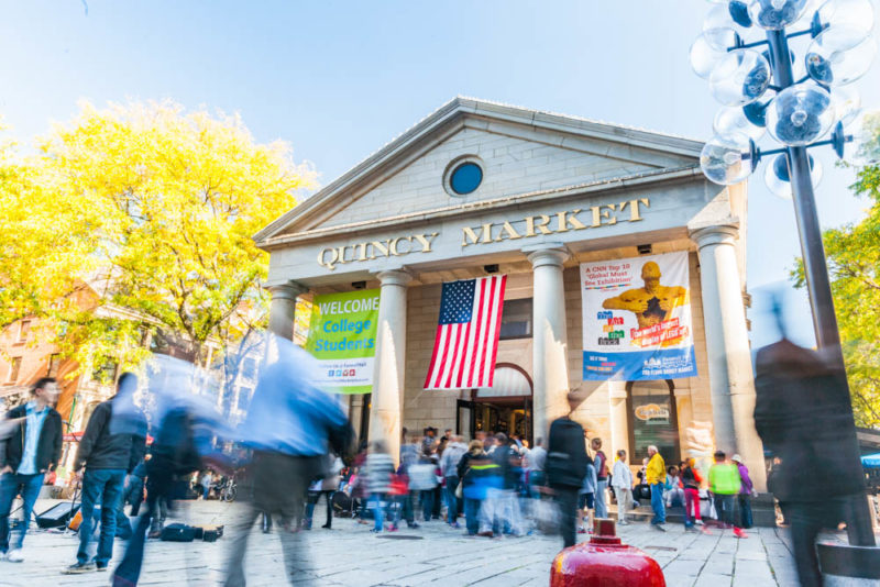 Cool Things to do in Boston: Faneuil Hall Marketplace