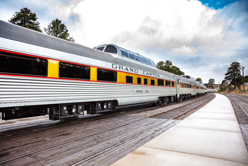 Cool Things to do in Grand Canyon National Park: Grand Canyon Railway
