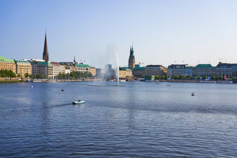 Cool Things to do in Hamburg: Alster Lakes