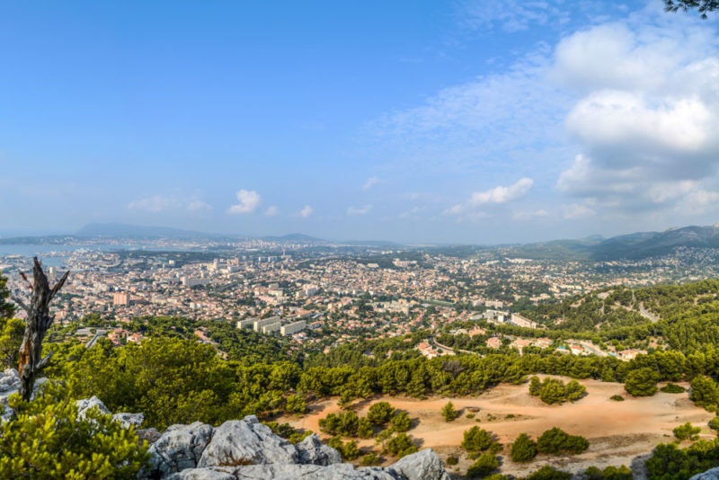 Cool Things to do in Provence: Ride the téléphérique du Mont Faron for killer views