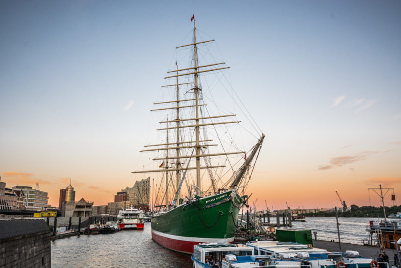 Fun Things to do in Hamburg: Sailing Ships at Hafenmuseum Hamburg